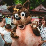 Missy Peacharoo at Moreton Kids Festival families