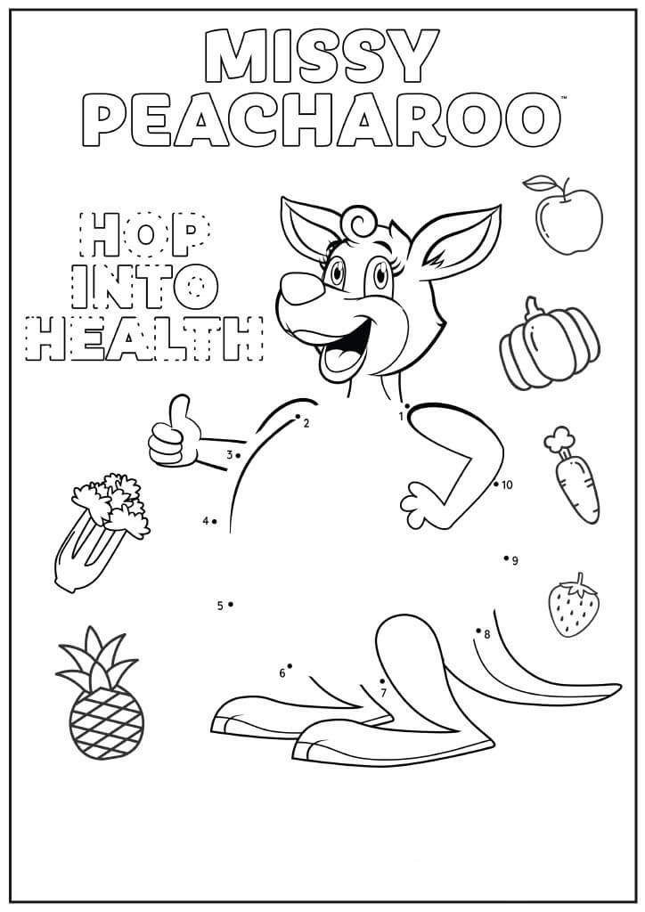 Missy Peacharoo join the dots